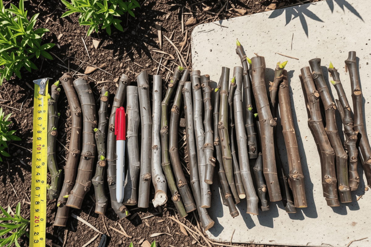 Col de Dame Mutante Fig Unrooted Hardwood Cuttings – 6-8 inches (2) | Ficus carica