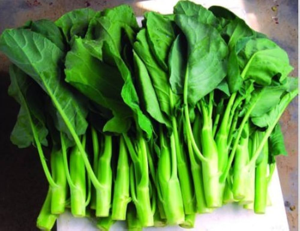 Wan Shen Kailan Seeds (Chinese Broccoli) - 500mg Heirloom Non-GMO Brassica oleracea oleracea var. alboglabra